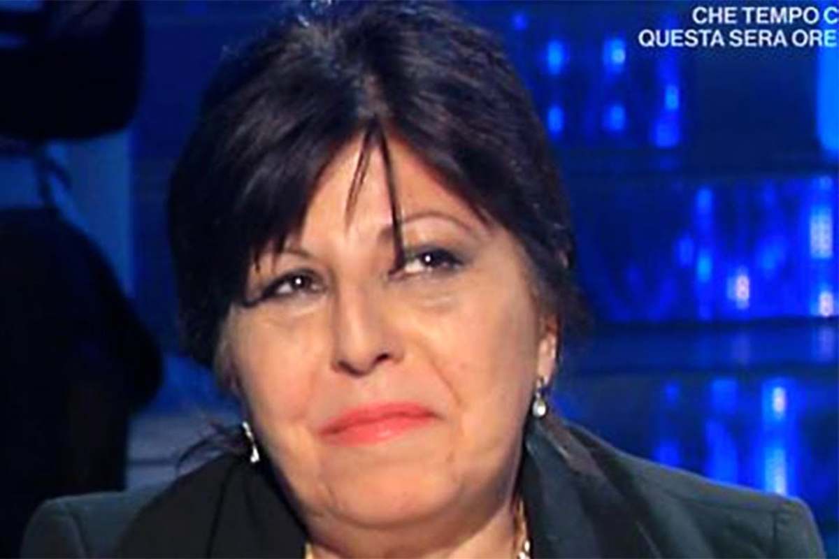 Anna Maria Barbera piange