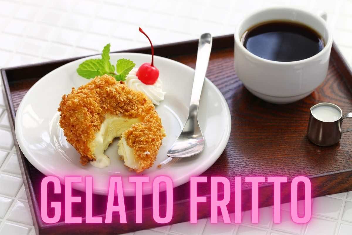 Gelato fritto in casa