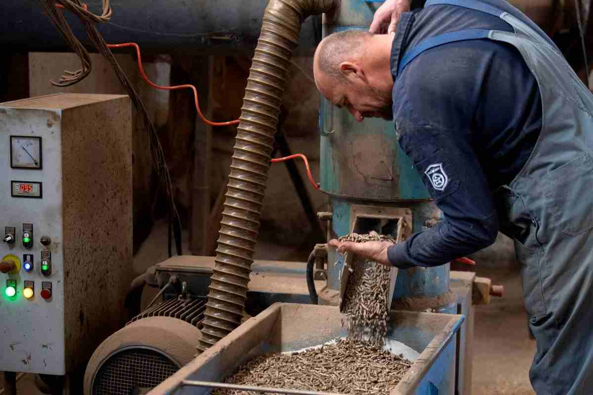 Pellet con fondi di caffè come realizzarlo