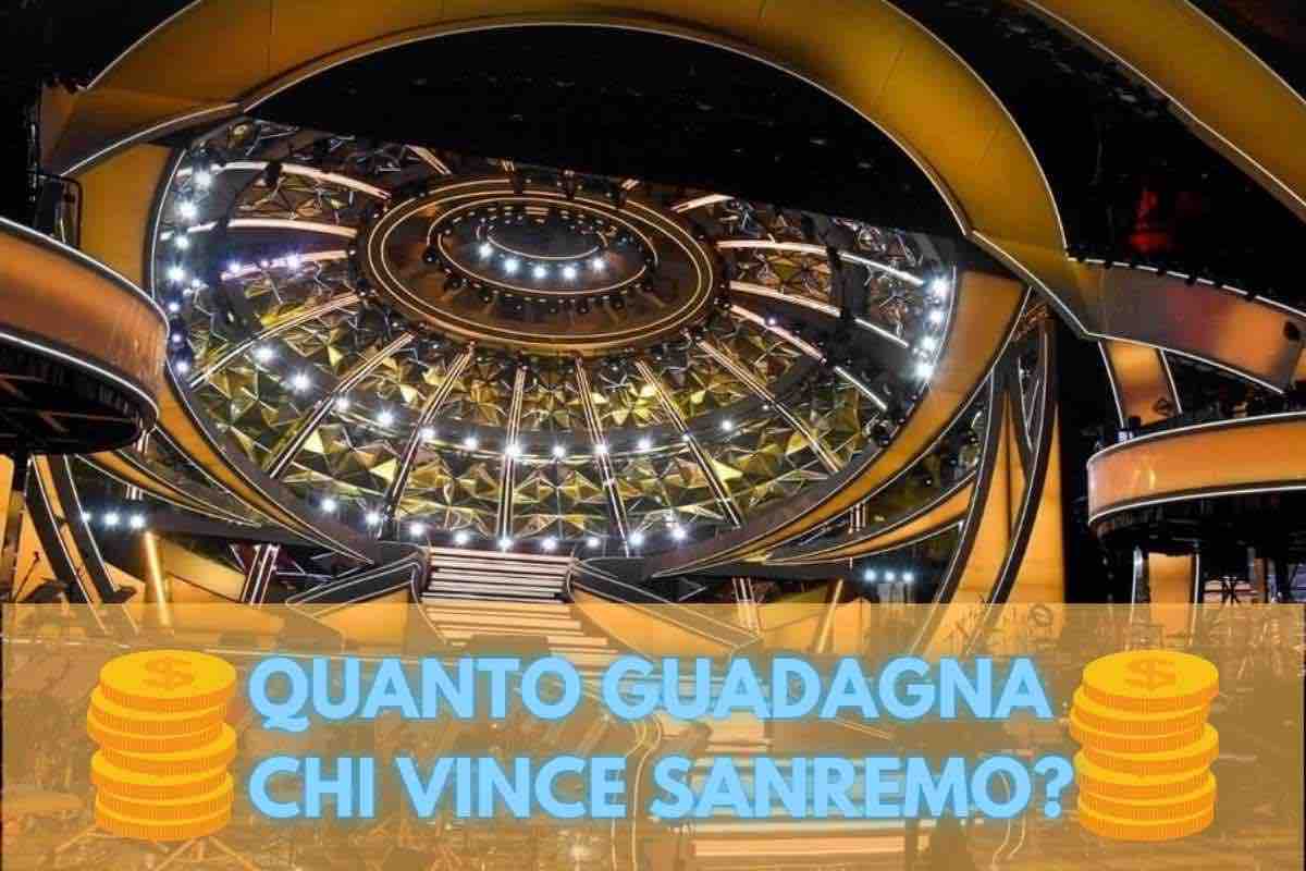 QUANTO GUADAGNA CHI VINCE SANREMO?