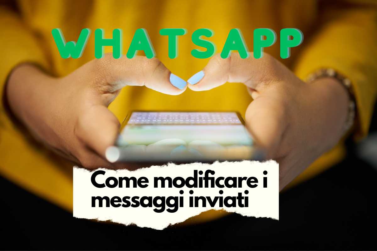 Whatsapp: modificare messaggi inviati