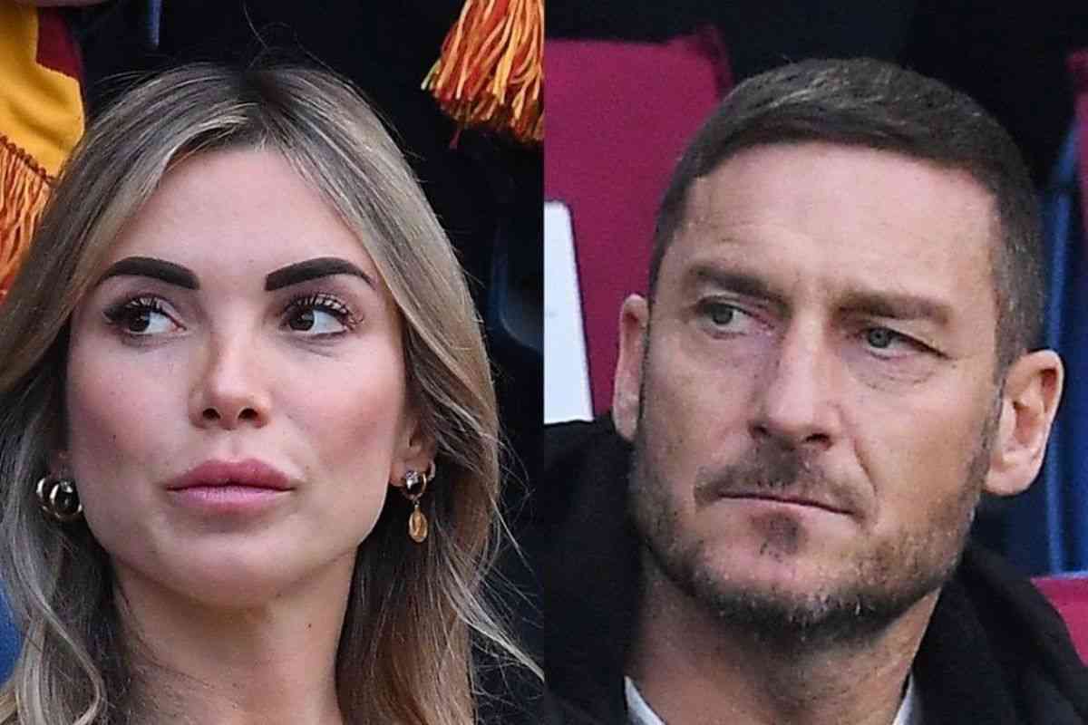 Il gesto di Francesco Totti ripreso da Noemi Bocchi
