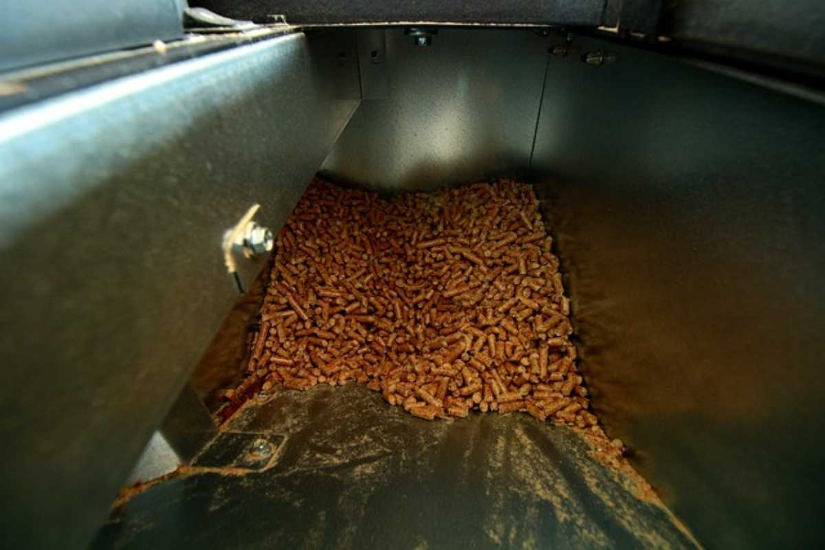 Pellet in produzione