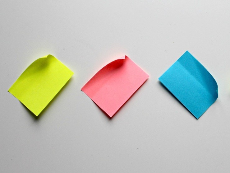 Il modo giusto di usare i Post-it