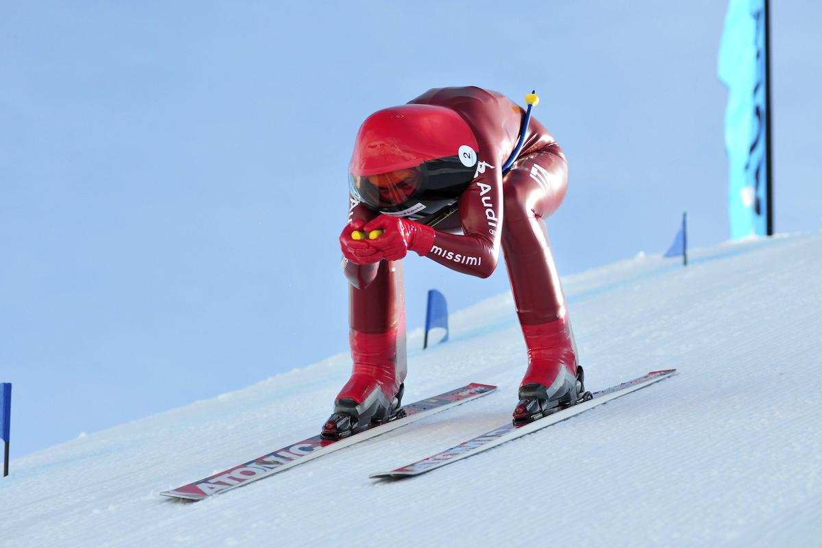 Ivan Origone sugli sci