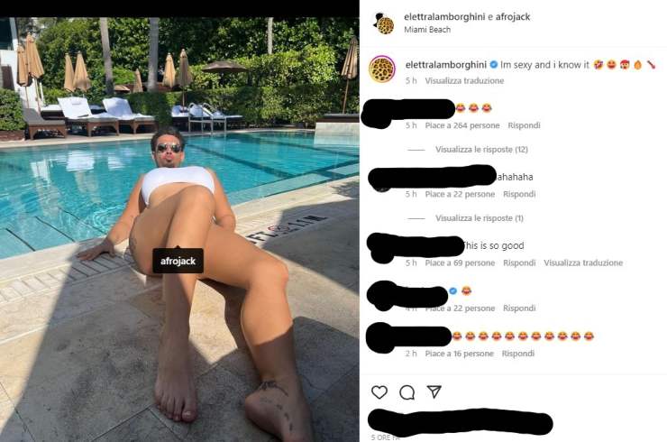 sexy elettra lamborghini