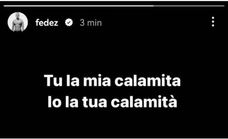 sparita la story di fedez 