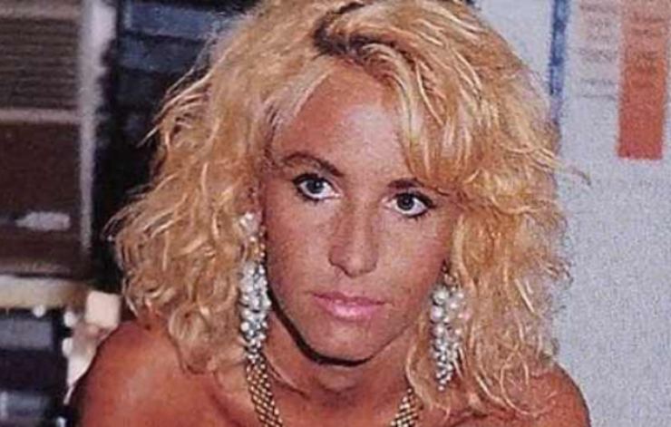 Antonella Clerici giovane