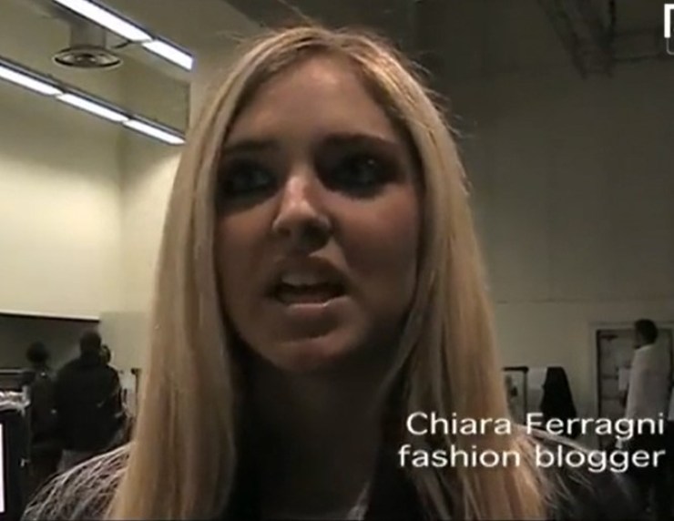 Chiara Ferragni video passato