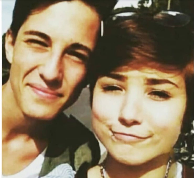 Damiano Davide e Giorgia Soleri da piccoli