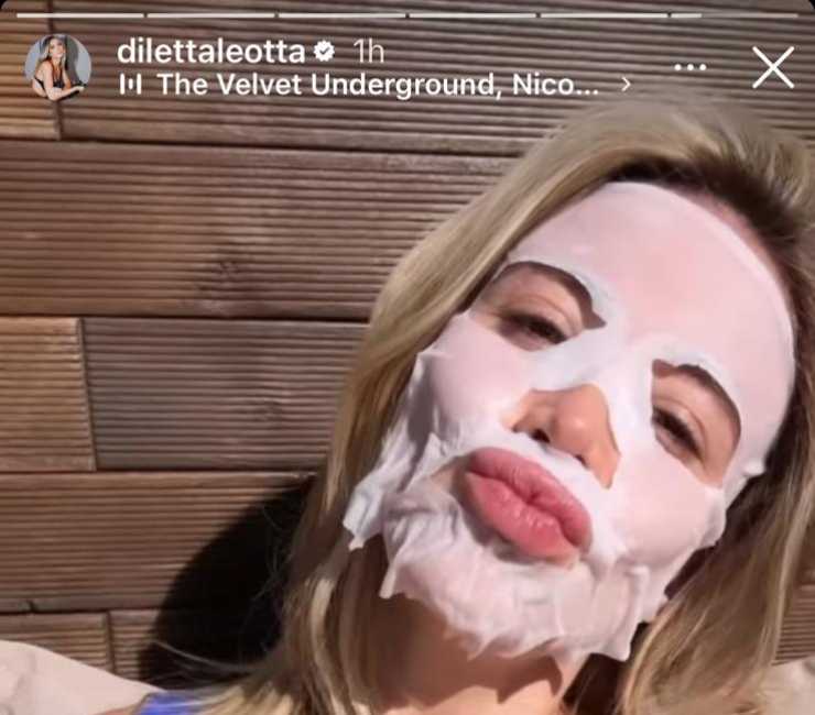 diletta leotta maschera