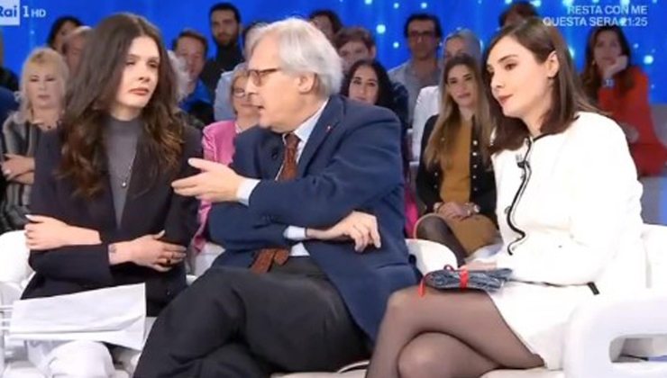 Mara Venier momento di imabarazzo in diretta