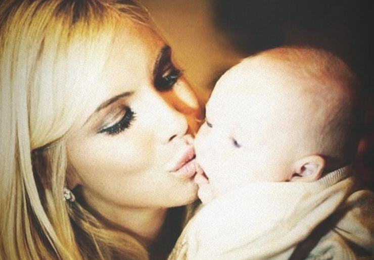 Noemi Bocchi con figlia