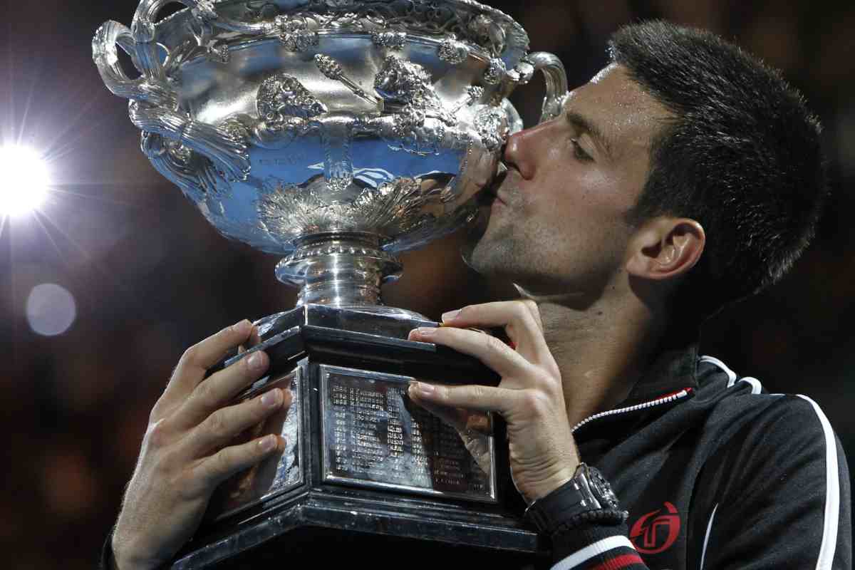 Novak Djokovic all'Australian Open