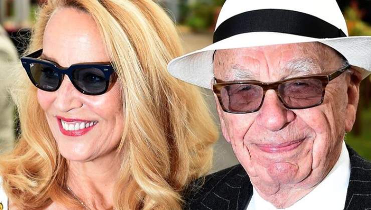 Rupert Murdoch e l'ex moglie