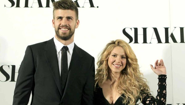 Ex coppia Shakira e Piqué
