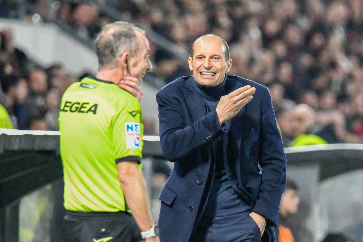 Massimiliano Allegri in panchina