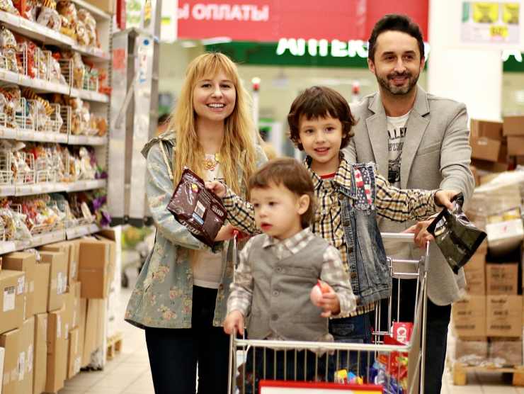 Andare al supermercato