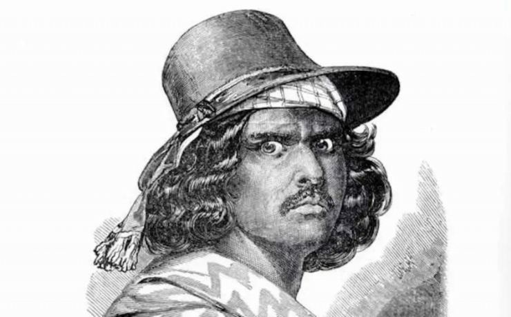 Joaquin Murrieta Carrillo ritratto