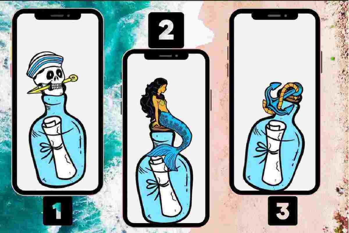 Test visivo: quale messaggio in bottiglia preferite?