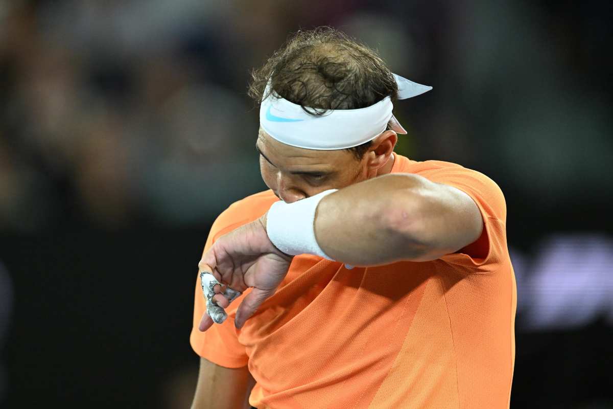 Rafa Nadal, brutta notizia per il campione