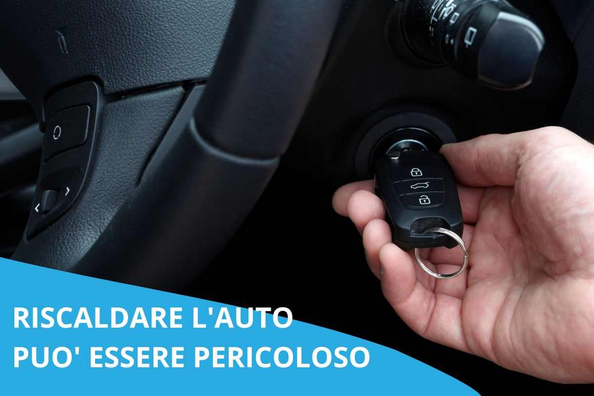 riscaldare l'auto è pericoloso