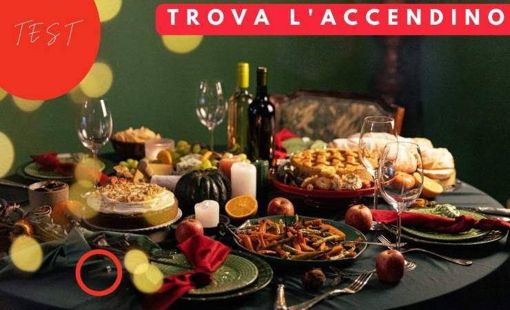 sfida visiva riesci a trovare l'accendino