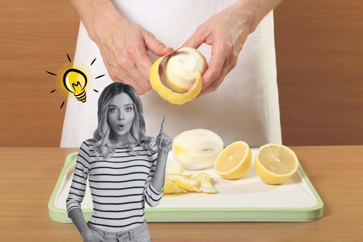 Cosa fare con la buccia di limone