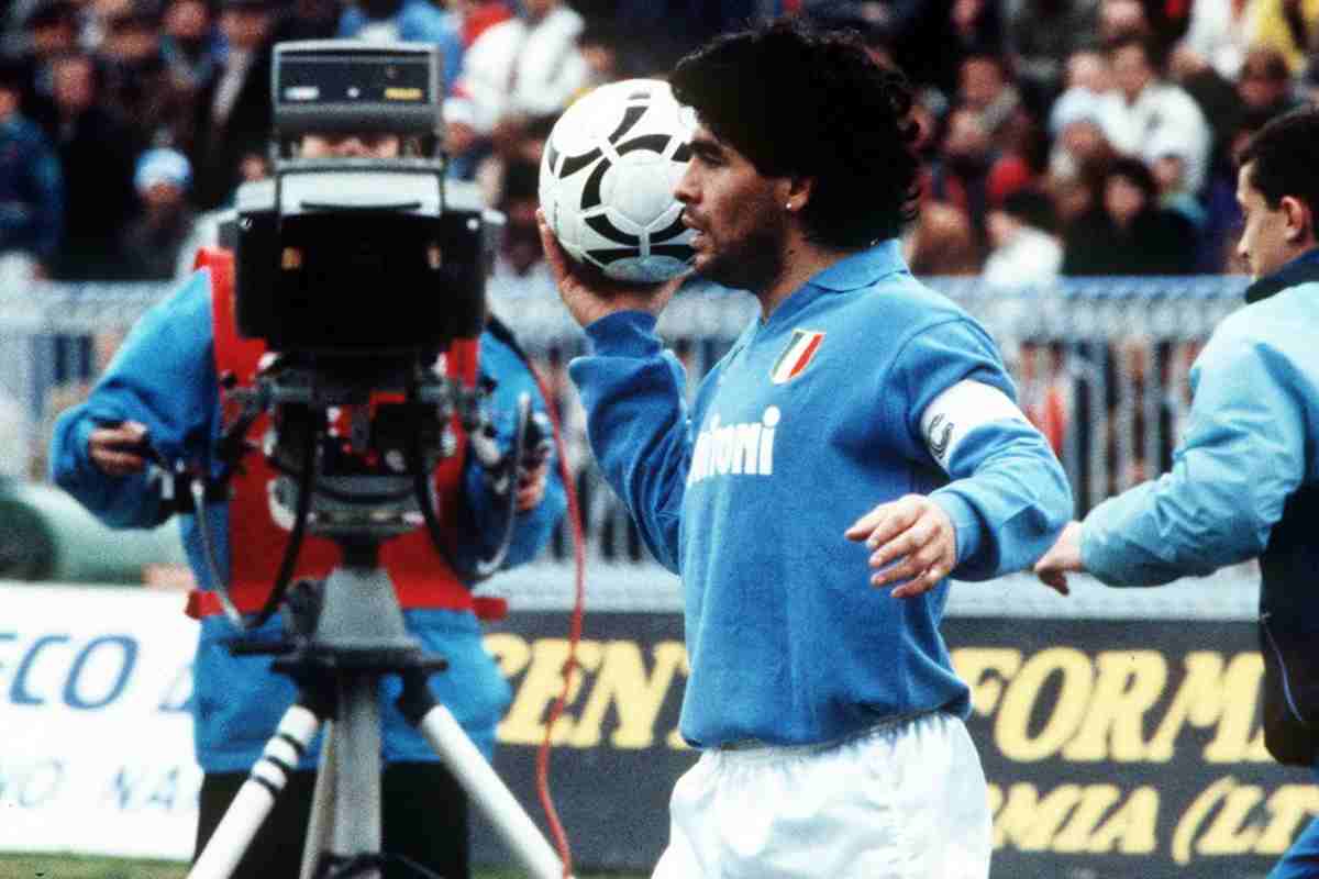 Video inedito di Maradona