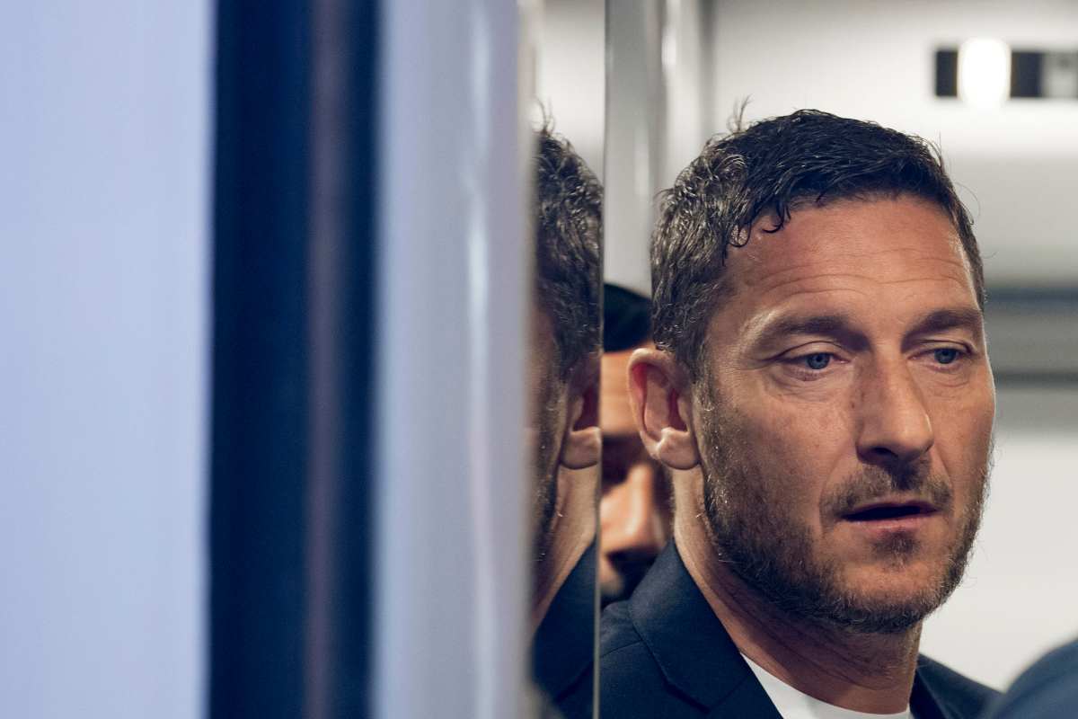 Francesco Totti insieme a lei