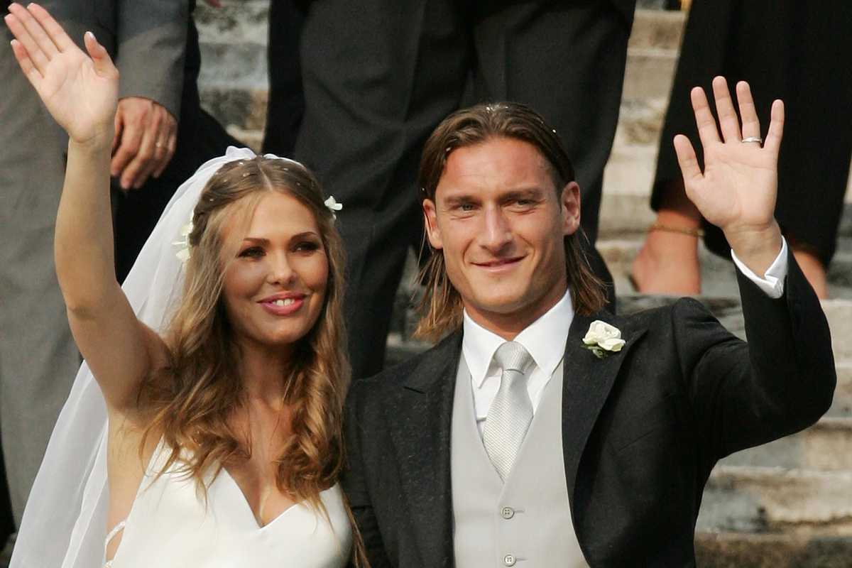 Ilary Blasi e Francesco Totti matrimonio