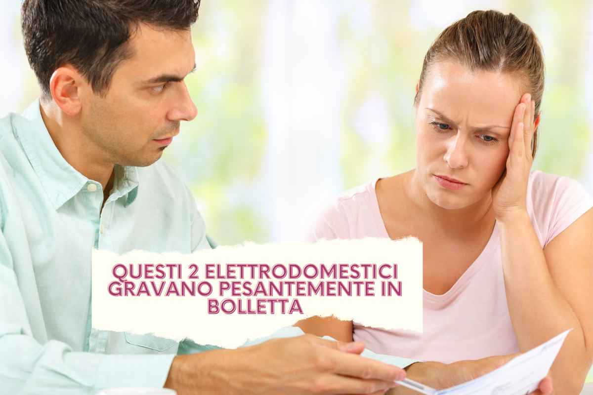 Gli elettrodomestici che più gravano in bolletta