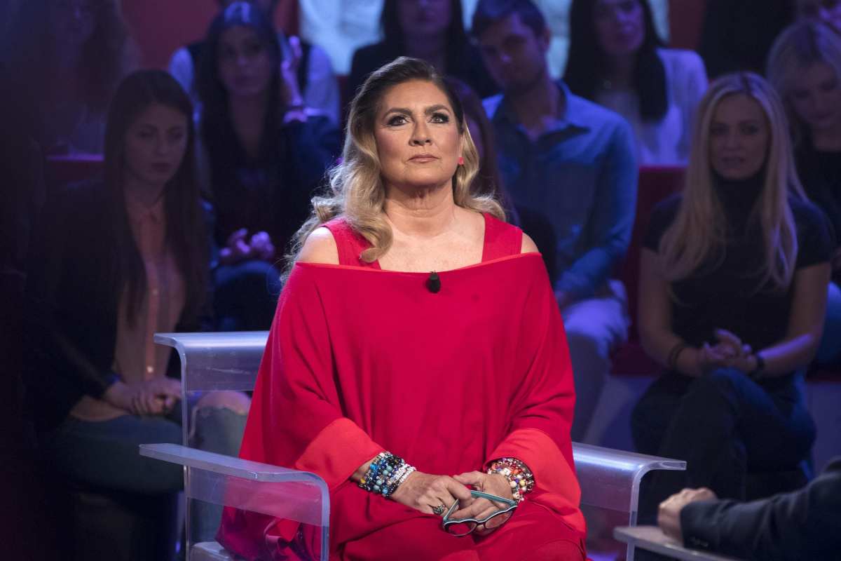 Romina Power ha scelto di indossare kaftani