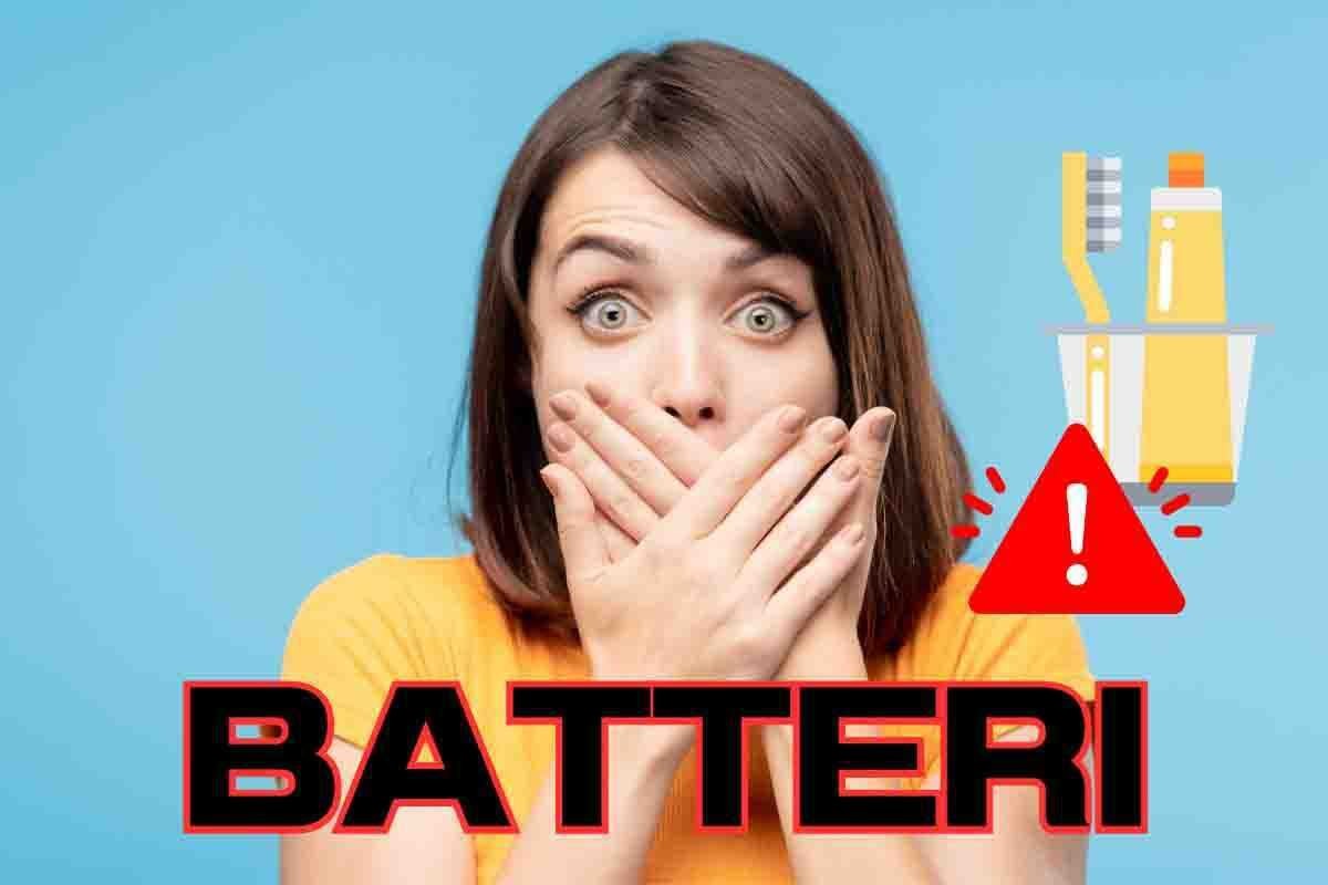 Oggetto pieno di batteri