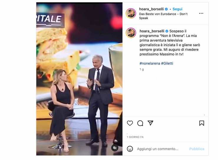 La prima volta di Hoara Borselli