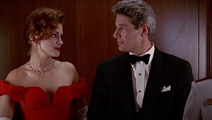 pretty woman dietro le quinte scena hot