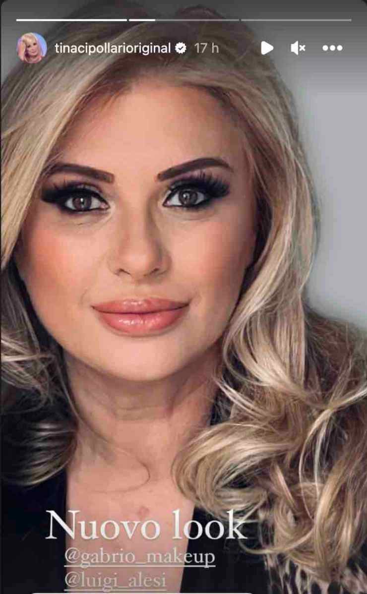 Tina Cipollari selfie