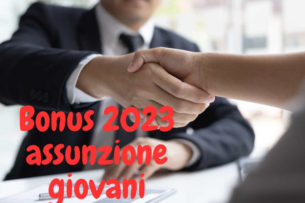 bonus assunzione giovani 2023