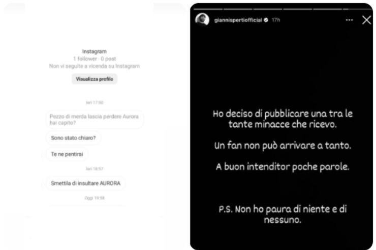Chat Instagram Gianni Sperti