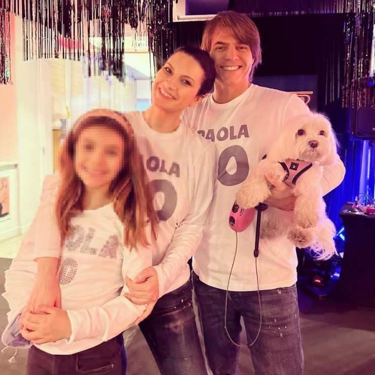 Laura Pausini foto commoventi