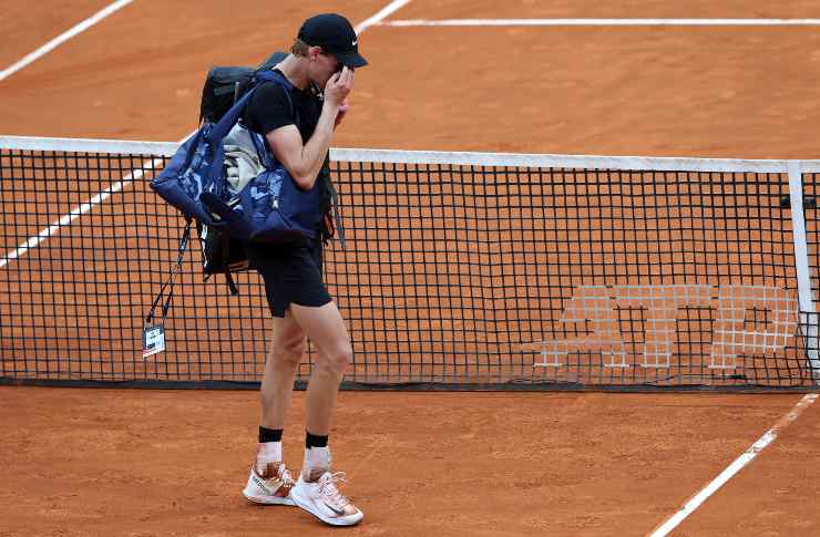 Tennista professionista nei guai