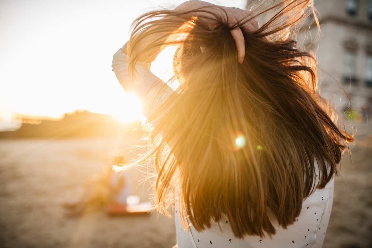 capelli esposti al sole