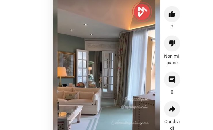 ilary blasi camera principesca