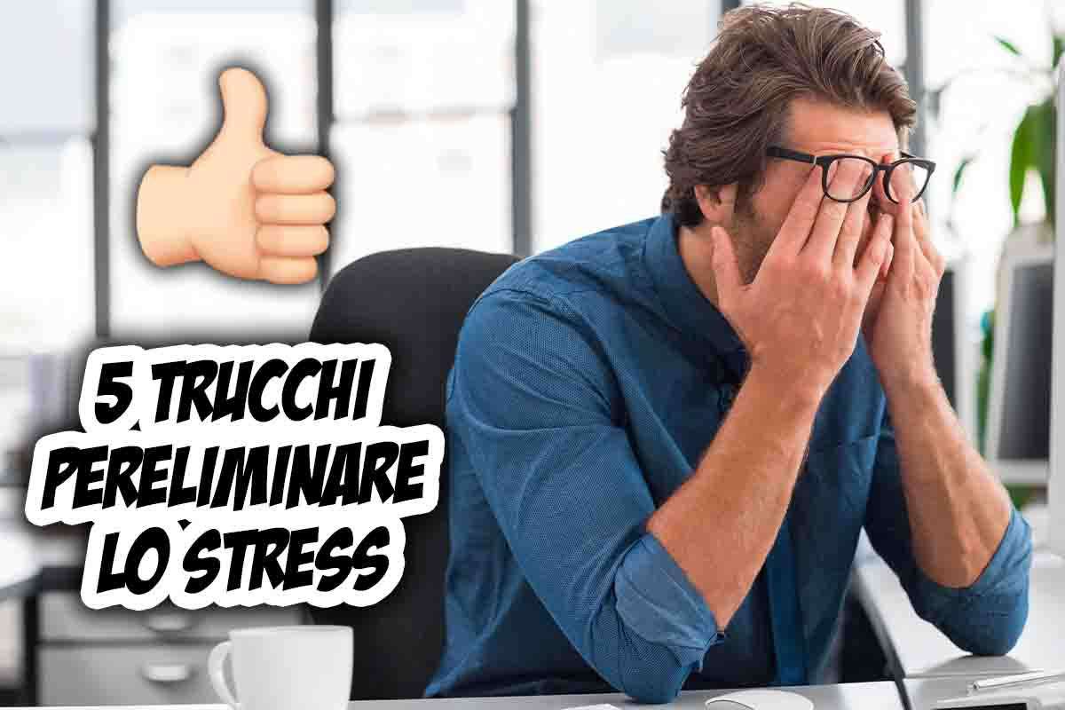 5 modi per ridurre lo stress