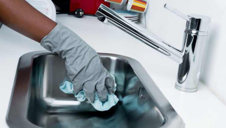 Dove si annidano i batteri nel lavello