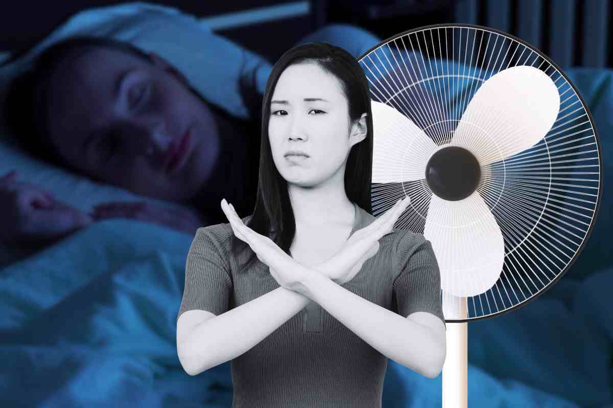 Perché fa male tenere il ventilatore acceso per tutta la notte