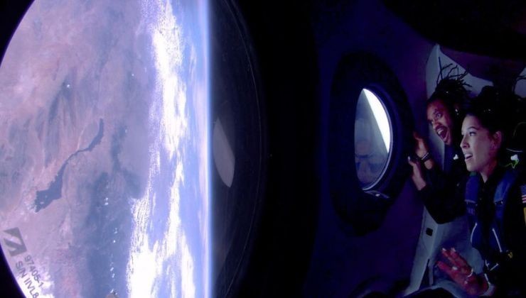 virgin galactic partenza spazio 