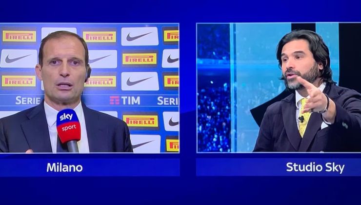 Adani contro Allegri a Sky