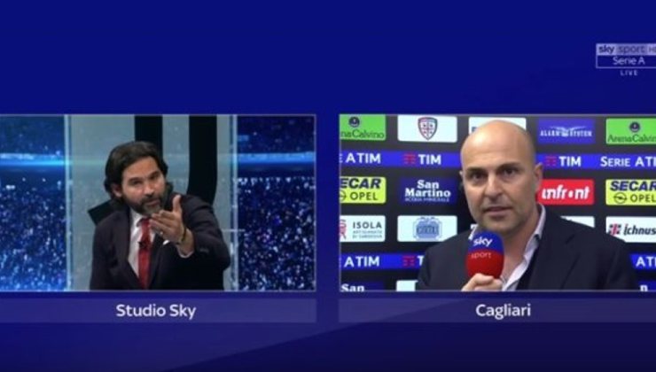 Lele Adani contro Giulini a Sky