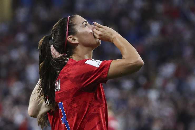 Alex Morgan, calciatrice più bella